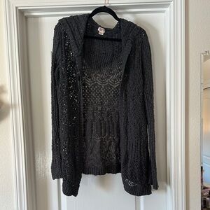 Mossimo Supply Co Blue Cardigan